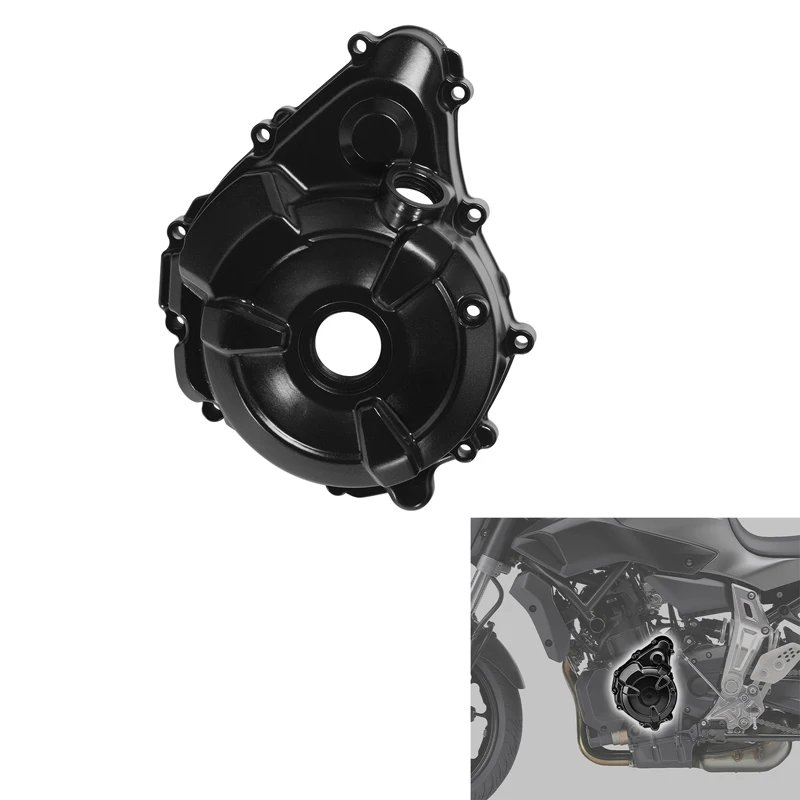 Motorrad Linke Motor Stator Abdeckung Kurbelgehäuse Für Yamaha MT07 2021-2024 YZFR7 2022-2024