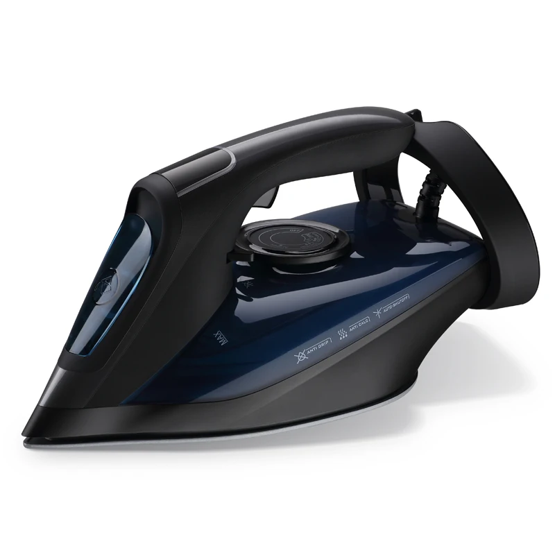 New Touch Sensor LED Display 2400/2800/3000W Multi-function Cordless Steam Irons with Ceramic Coating Auto Shut-off Function