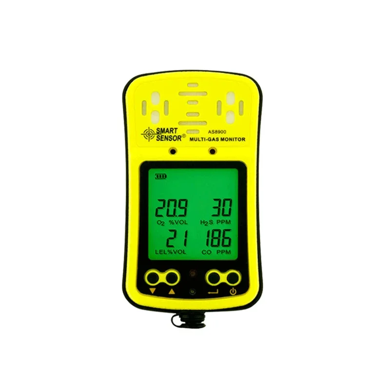 Fine Division AS8900 Explosion-proof Four-in-one Gas Detector Carbon Monoxide Oxygen Combustible Gas Hydrogen Sulfide Test