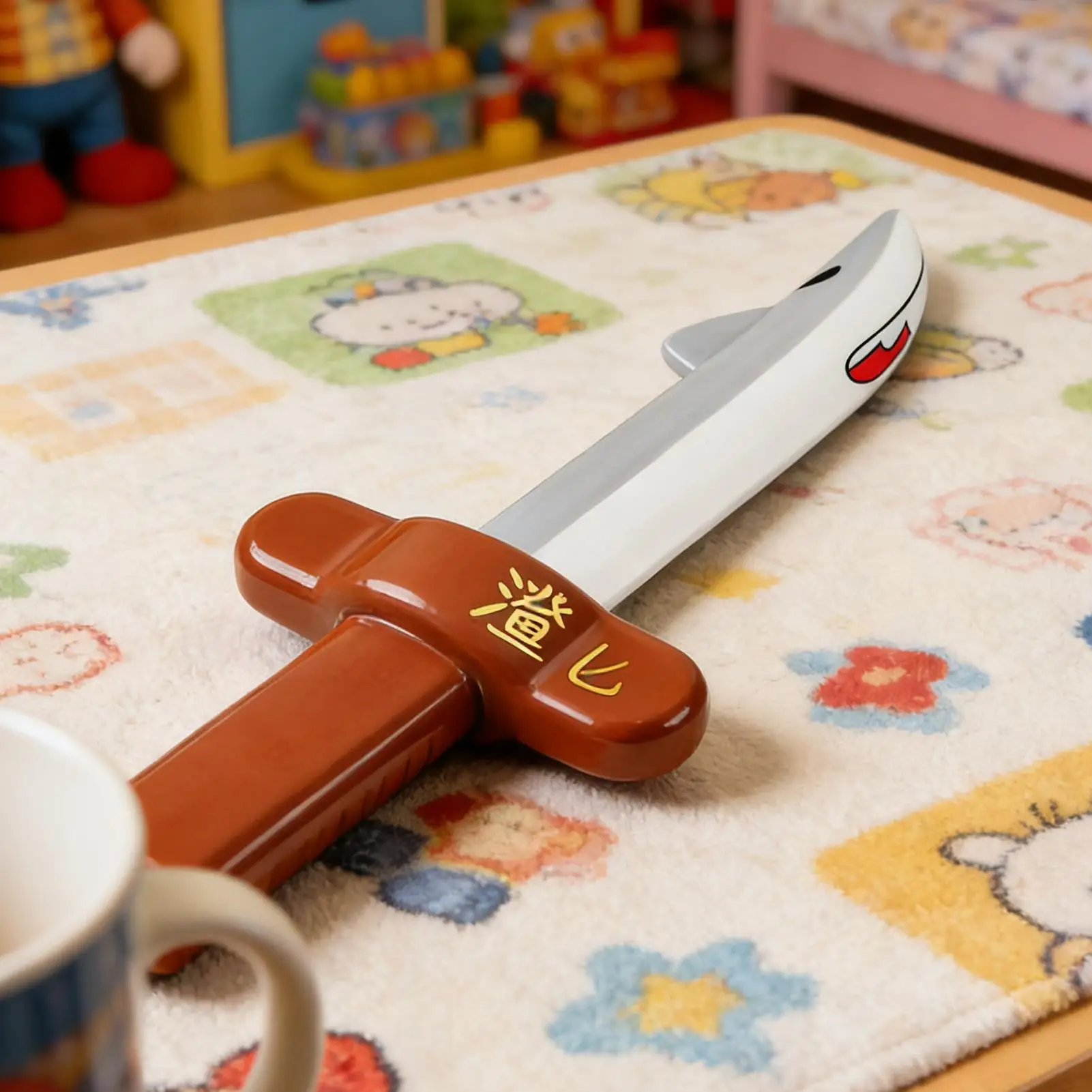 

Retractable Wand Retractable Shark Design Long Lasting Prop Retraction Toy Cutter For Home Indoor Outdoor Party Birthday Holiday