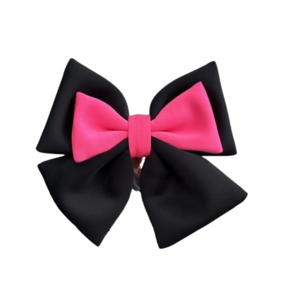 

Милый электрический велосипед с бантом, украшение автомобиля, шлем «сделай сам», узел-бабочка, двухцветный универсальный мотоциклетный шлем, декор для женщин