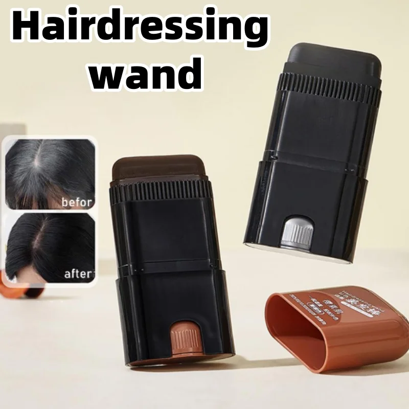 Temporary Cover Gray Hair Covering Artifacts Hair Comb Hair Color Comb Black Hair Disposable Hair Color Pen Hairdressing wand