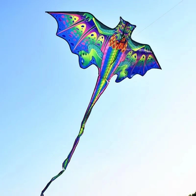 Drachendrachen fliegen Outdoor-Spielzeug für Kinder Drachenfabrik Weifang Adeldrachen Großhandel traditionelle Drachen Nylon-Ripstop-Stoff