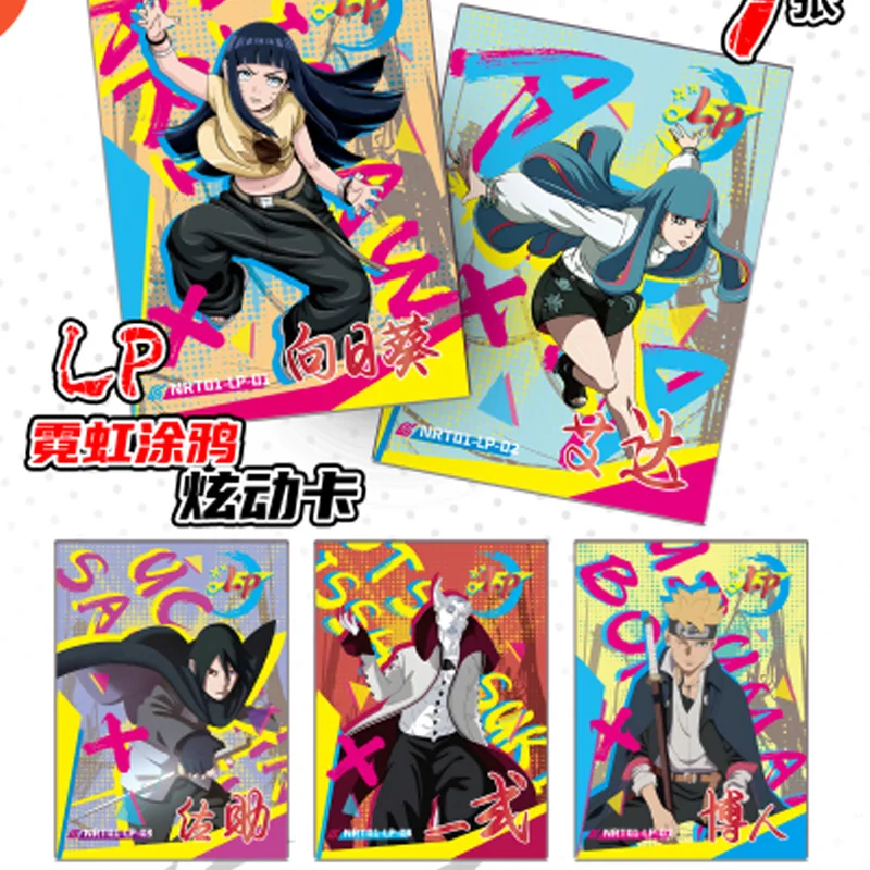 Bargain Price KABI Naruto Collection Card NARUTO & BORUTO CCG Hobby Anime Collection Card Doujin Booster Box Game Kids Toy Gifts