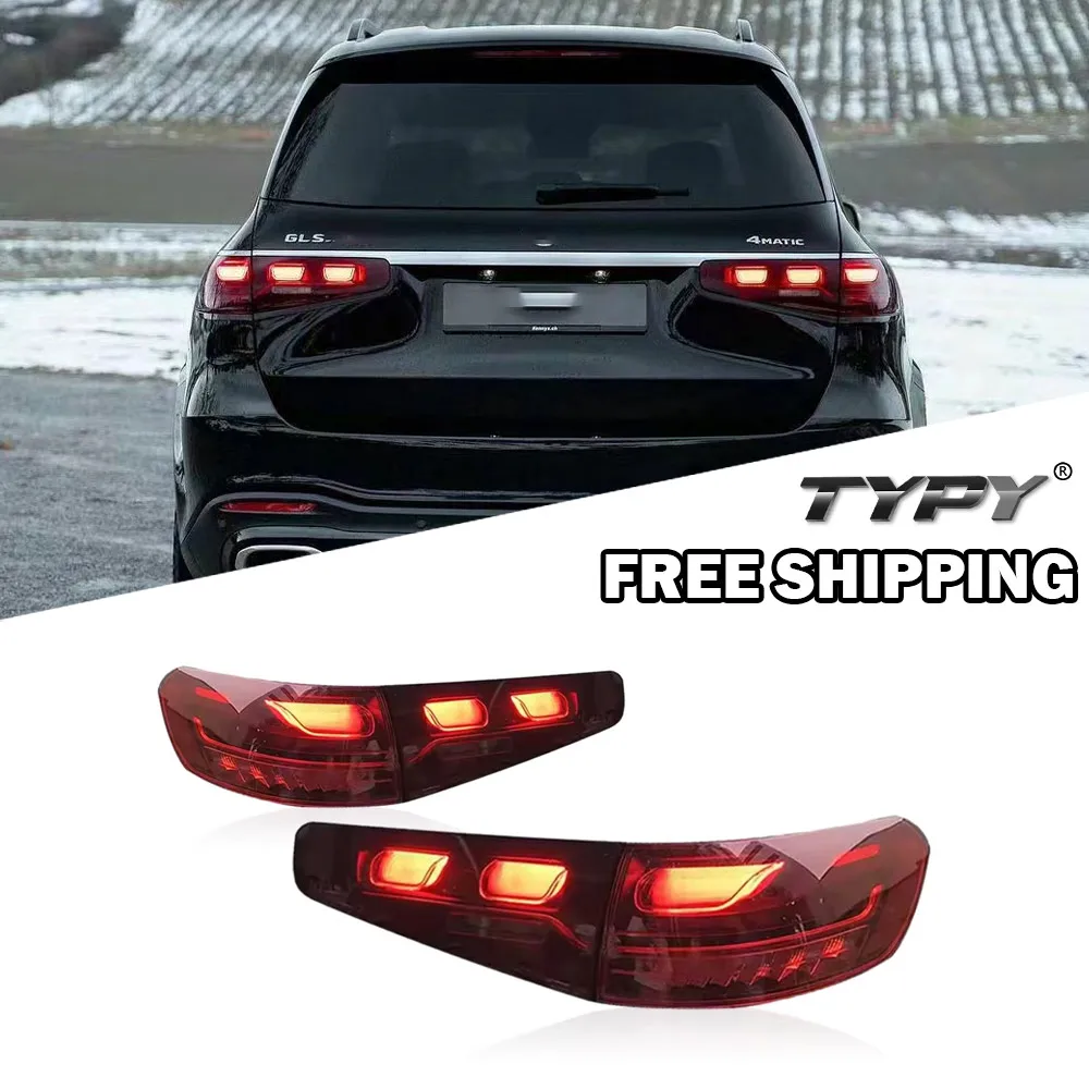 

Car Tail Lamp For Benz GLS X167 2020-2023 Upgrade Modified to New Dynamic Turn Signal Car LED Taillight Assembly