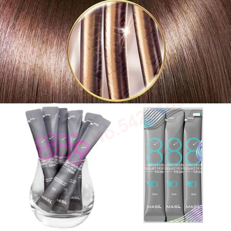 8 Seconds Salon Hair Mask Hair Care Premium Treatment Keratin Repairing Supple Hydration Cream Korean 100% Original