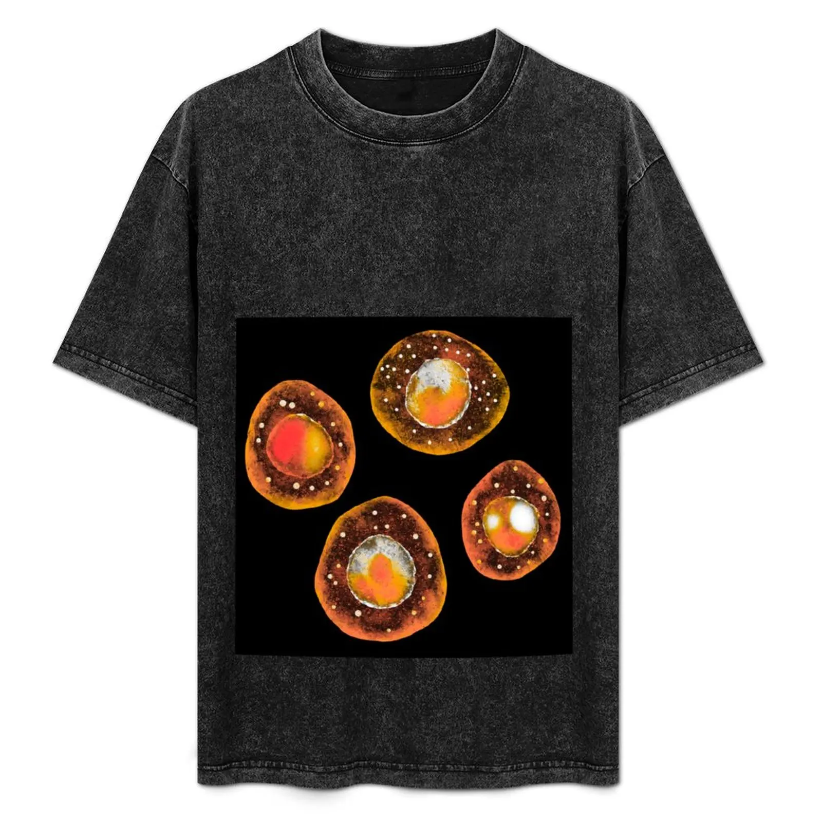 

Cells biology art, second version T-Shirt Retro Style Print Casual Top