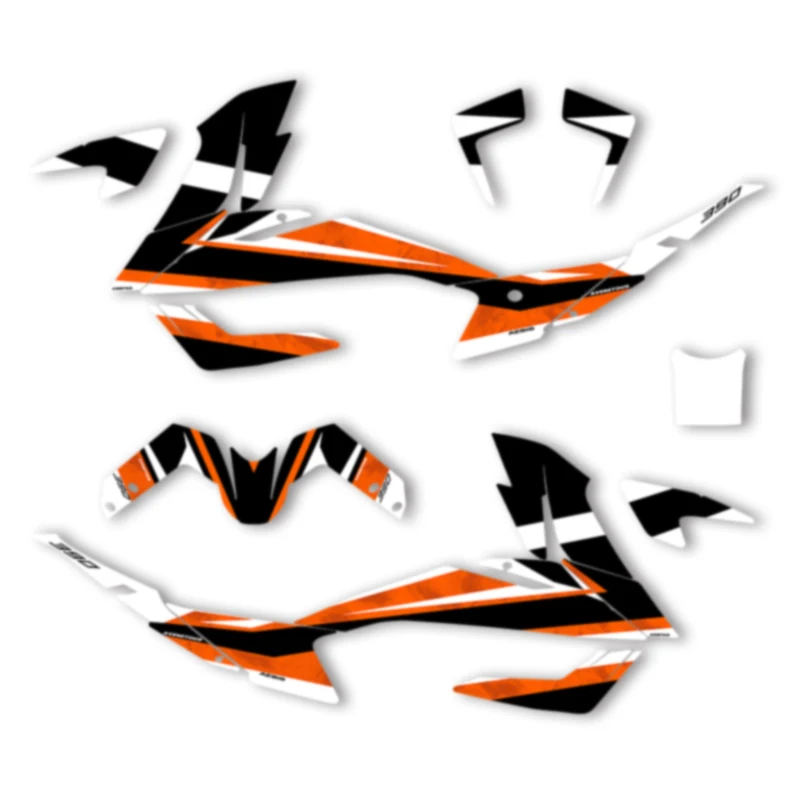 

DSMTECH Motorcycle Graphics For KTM 2020 2021 2022 ADV 20-22 ADV390 Decal Stickers Kits 005