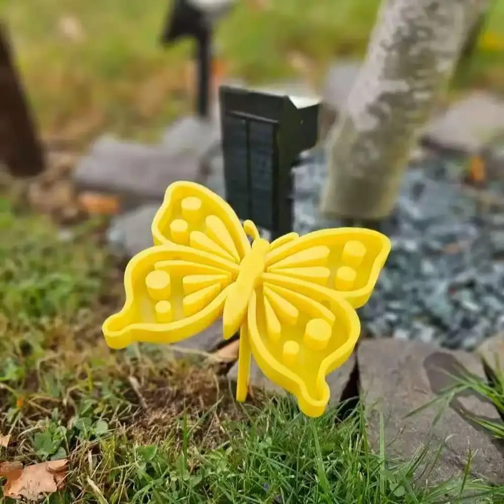 Durable Feeder 3d Printed Watering Station with Stake Butterfly Beetle Bee Feeder Outdoor Garden Drinking Cup for Courtyard