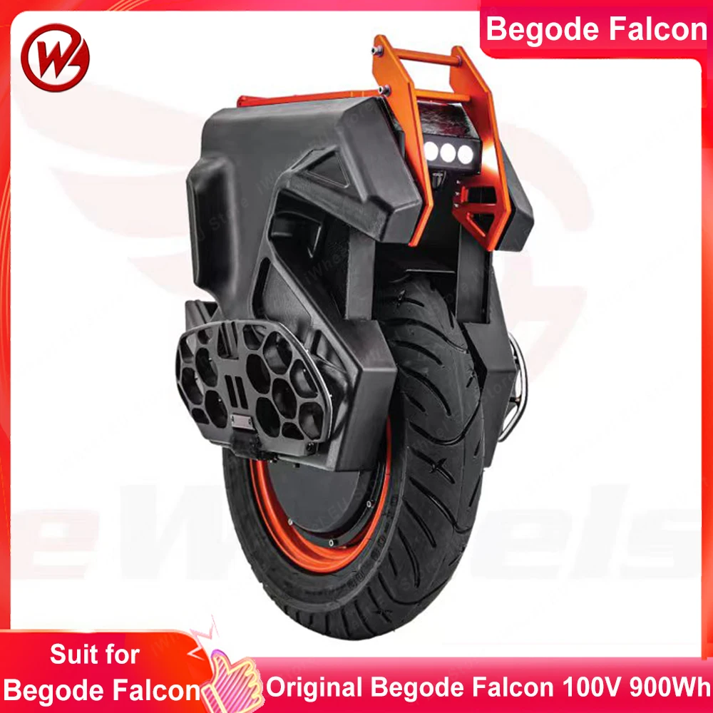 

Original Newest Pre-sale Begode Falcon 100V 900Wh 50S battery 1500W Motor Top Speed 67km/h 15Inch Tire Electric Unicycle