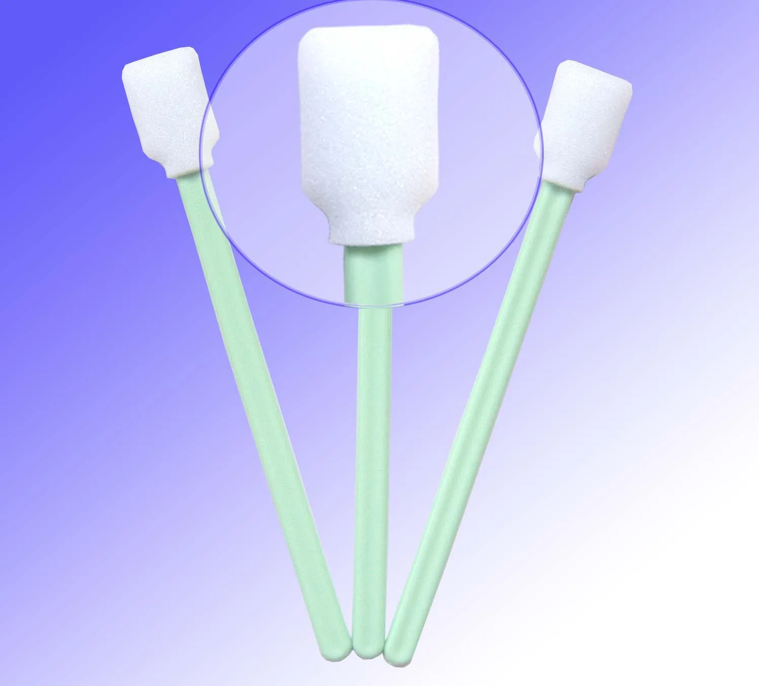 50pcs Multi-Purpose Cleaning Swab Sticks 13cm Printhead Foam Swabs With Dust-Free Cloth For Camera Optical Lens Electronics