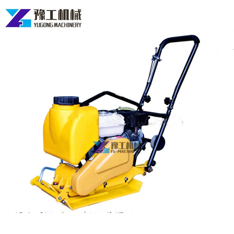 

High Quality Large Capacity Double Way Plate Compactor Hand Vibrating Plate Compactor Diesel Gasoline Electric Roller Stone