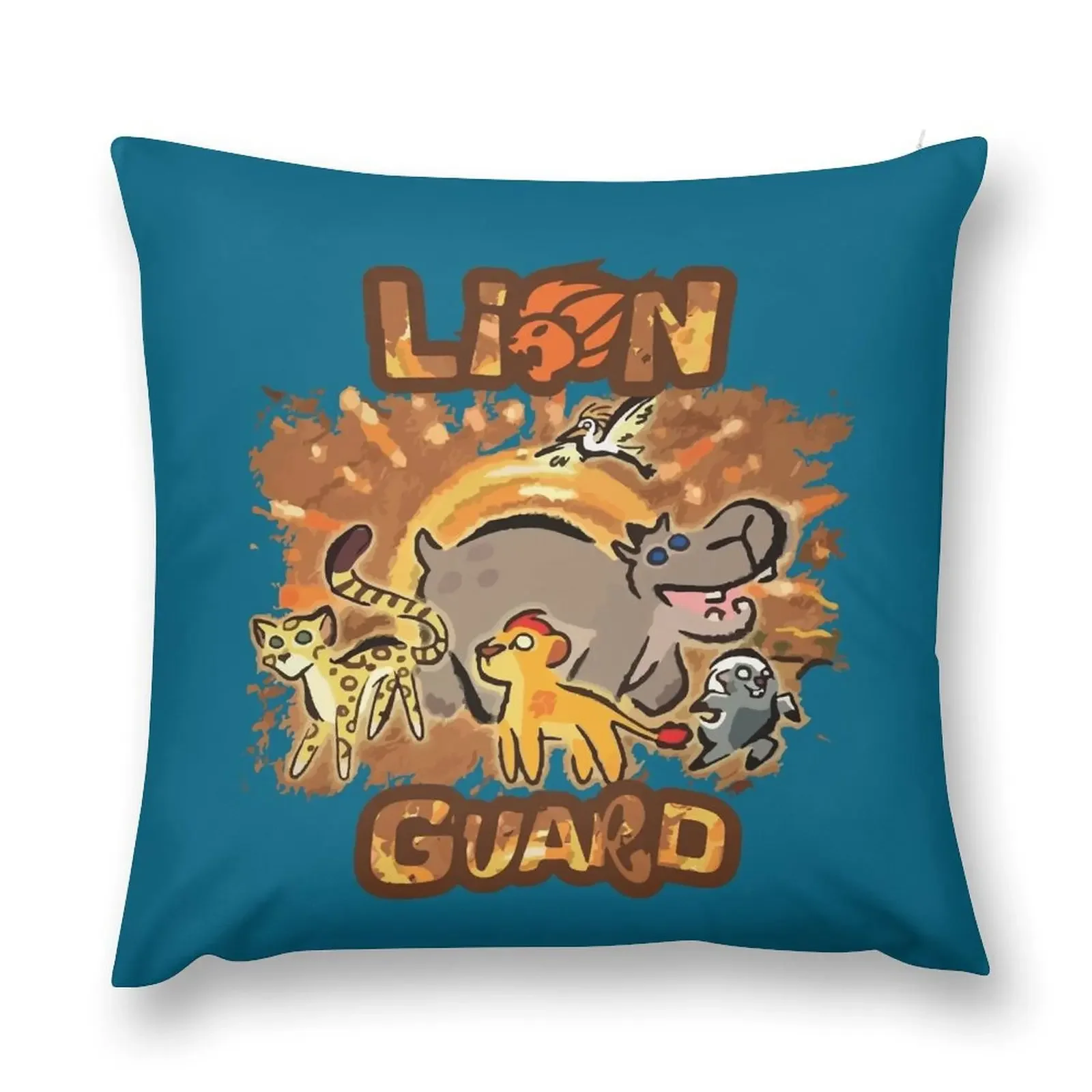 Lion Guard - Cave Painting Throw Pillow Sofa Cushions Cover Couch Pillows pillow