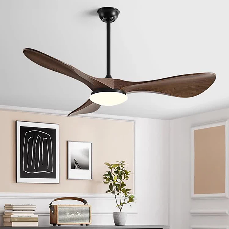 DC 35W 52Inch Ceiling Fan 3 ABS Strong Blade Restaurant Fan Support Remote Control 110V 220V Industrial Vintage Ceiling fans