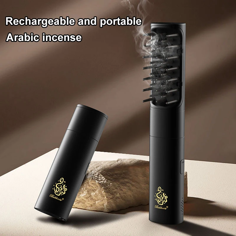 

Mini 2 in 1 dual-purpose electric incense burner rechargeable portable Arabic incense Bakhoor incense