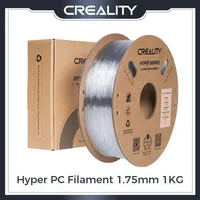 Creality Hyper PC Filament 1.75mm 1KG Transparent Tough & Rigid High Heat Resistance New 3d Printer Filament for All 3D Printers