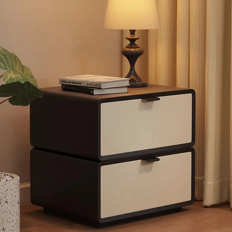 

Bedroom Mobile Bedside Table Small Librero Drawers Luxury Storage Nightstand Wood Trendy Mesitas De Noche Space Saving Furniture