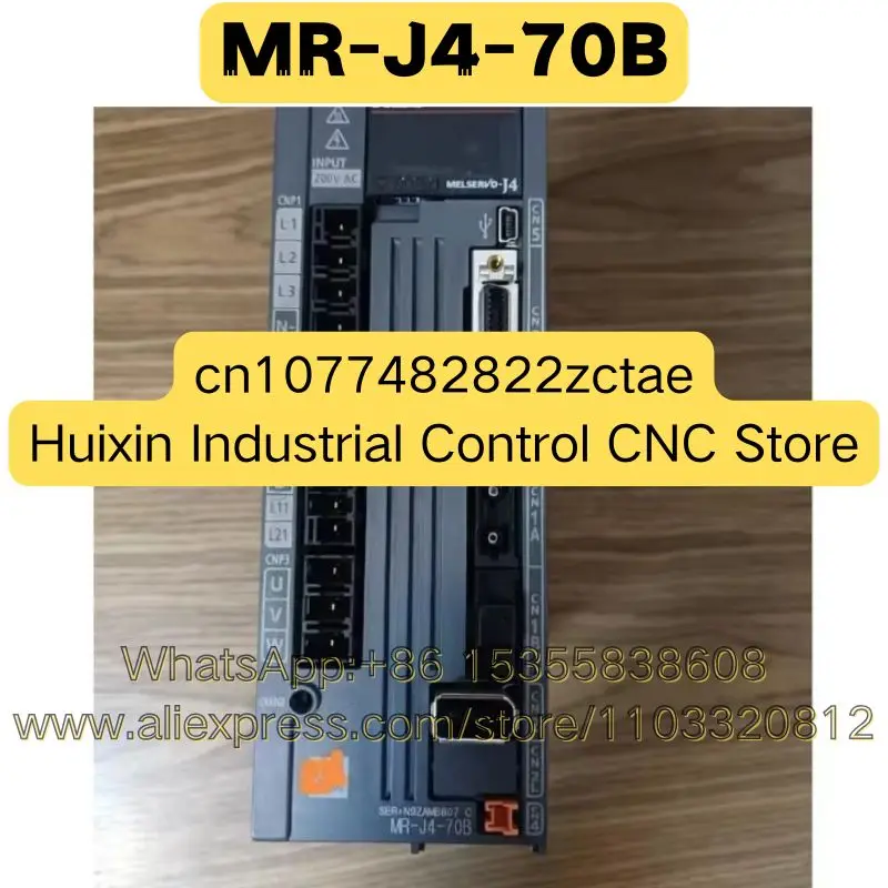 Used Servo Drive MR-J4-70B MR J4 70B Normal Function Tested OK