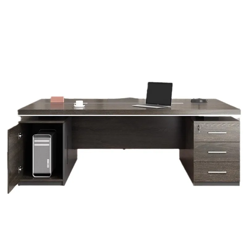 

Desk, Double Face to Face Manager Room Modern Boss Desk and Chair Combination
