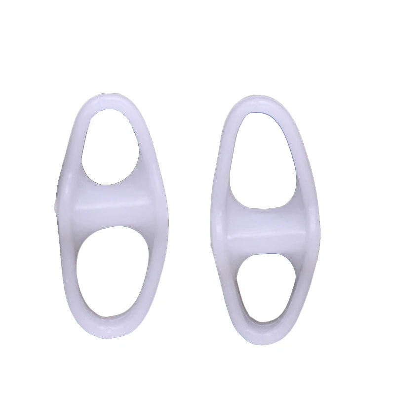 1 زوج الورم مصحح العظام أروح منظم جل فاصل أصابع القدم لتخفيف الآلام مطرقة سيليكون تو مستقيم