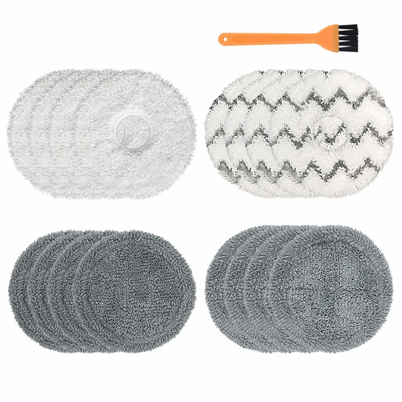 Khuyến Mãi! 17 Chiếc Cho ECOVACS DEEBOT X1 OMNI/TURBO Robot Máy Hút Bụi Có Thể Rửa Được Cây Lau Nhà Miếng Lót Lau Vải Vụn Thay Thế