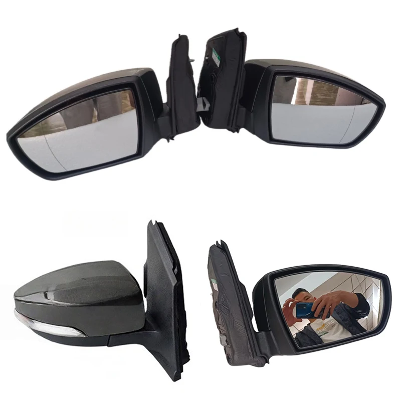 For FORD KUGA EU-only 2013-2019 6/8 Pins Car Side Mirror Heat the Folded Rearview Mirror Assembly