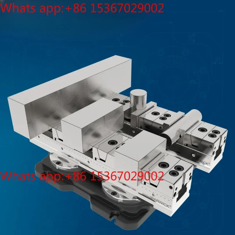 Machining center multi-station vice, multi-opening parallel flat-mouth pliers, custom high-precision CNC modular vice
