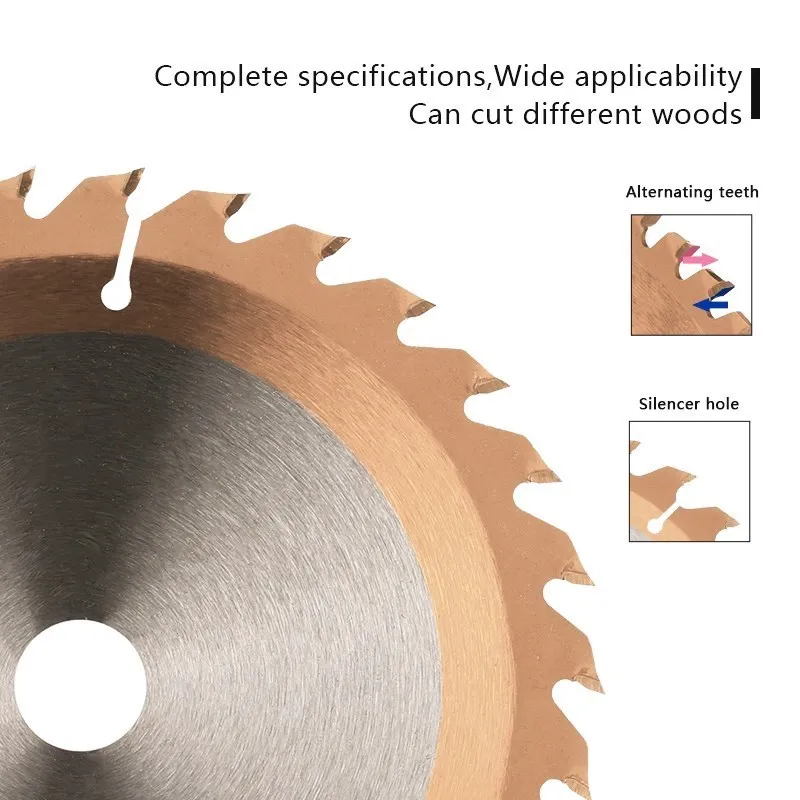 TCT Circular Saw Blade184/185/190mm 20/24/40T Discs TiCN Coating for Woodworking Cutting Power Tool