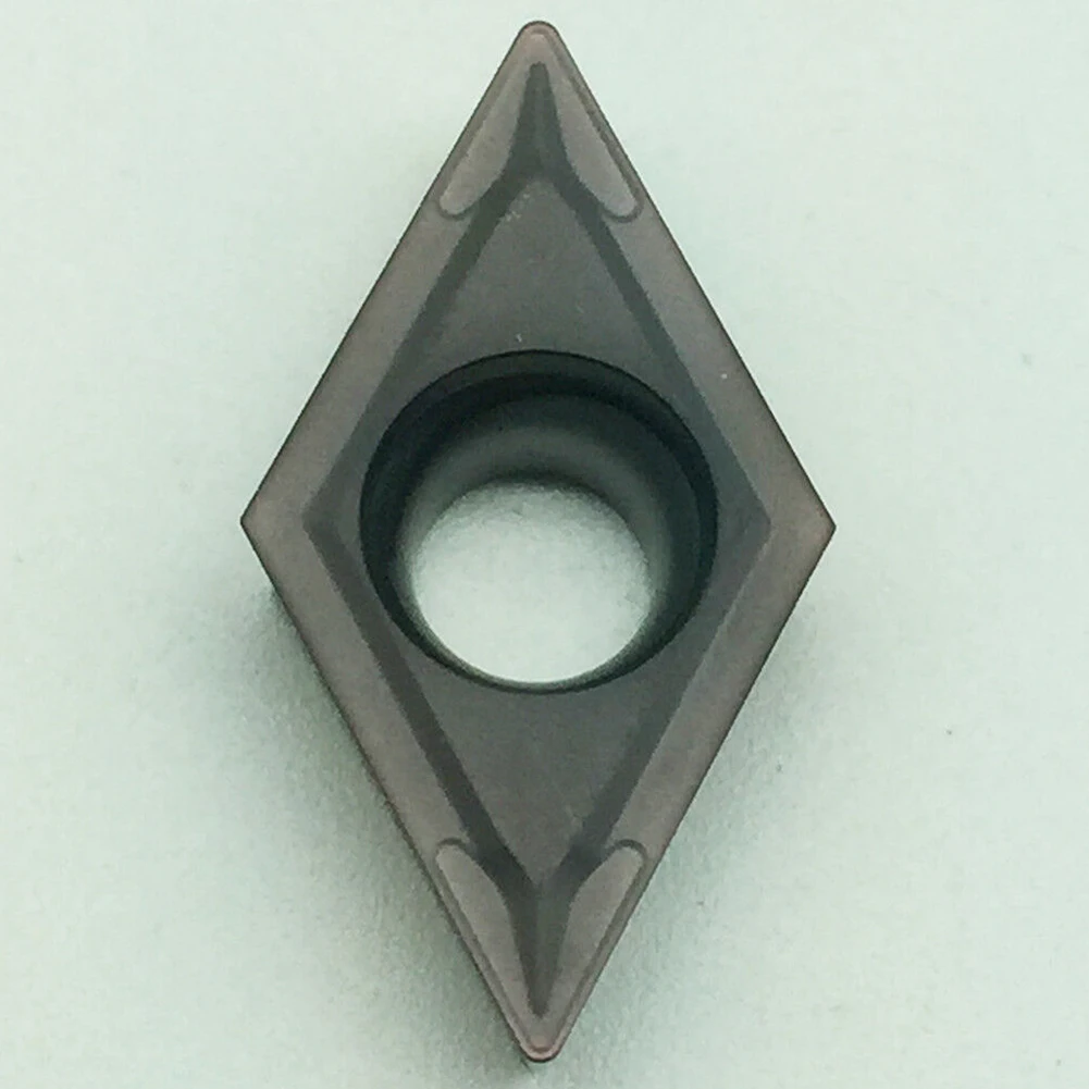 Immagine 3: Inserti in carburo pratici, 10 pezzi/scatola, accessori CNC DCMT11T304 LF6018, ricambi per tornitura domestica, pratici.