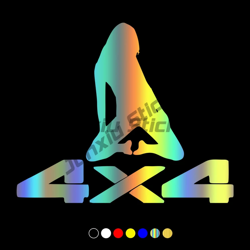 

Various Sizes Car Sticker Offroad Girl Vinyl Decal Waterproof Auto Decors on Car Body Bumper Rear Window
