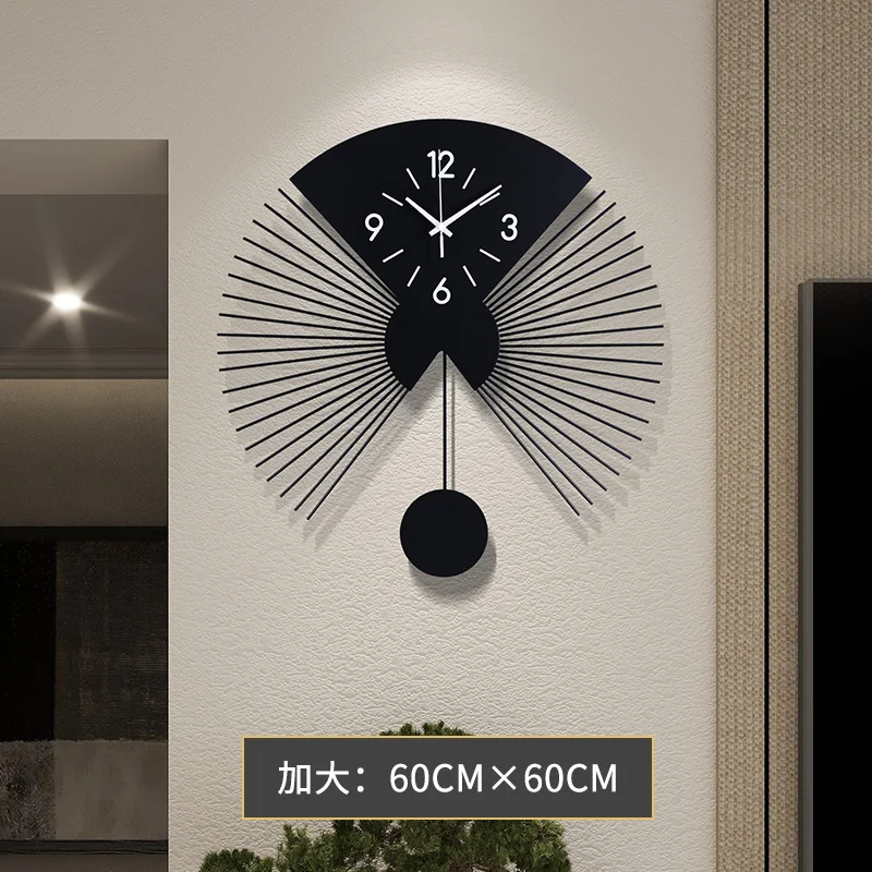 

Japanese Charm Wall clock Large Vintage Luxury Mechanical Wall clock Large Digital Horloge Murale Salon Wall Decoration