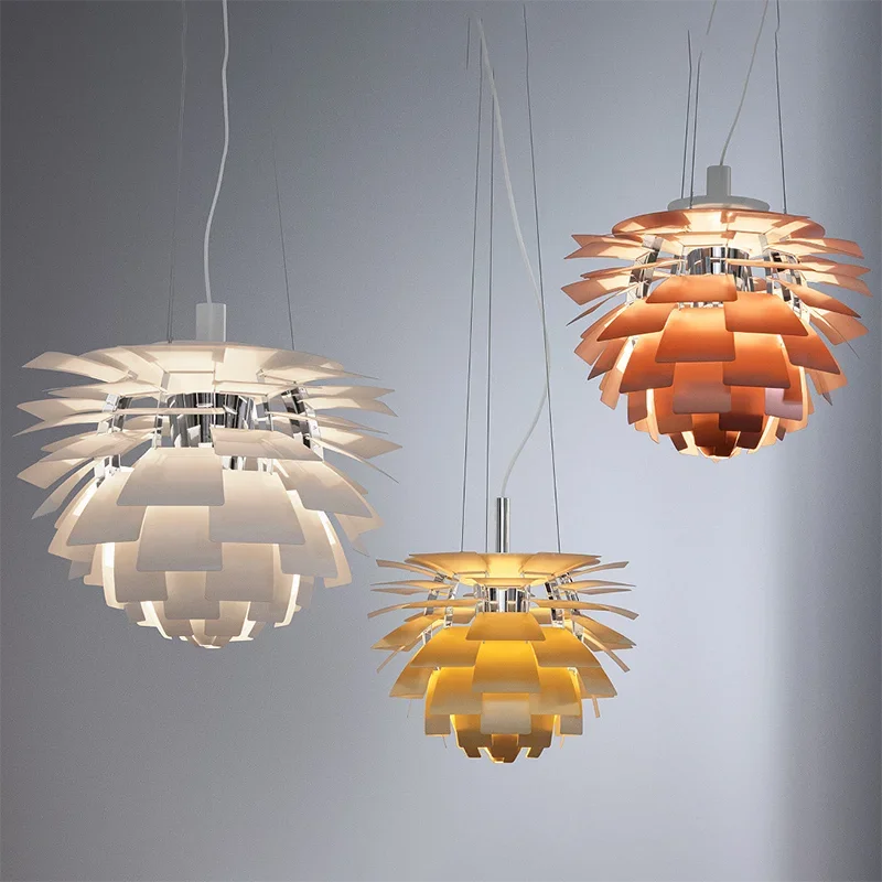 

Customized Danish PH Pineapple Pendant Lamp Chiba Restaurant, Personalized Creative Bedroom, Villa, Designer's Pendant Lamp