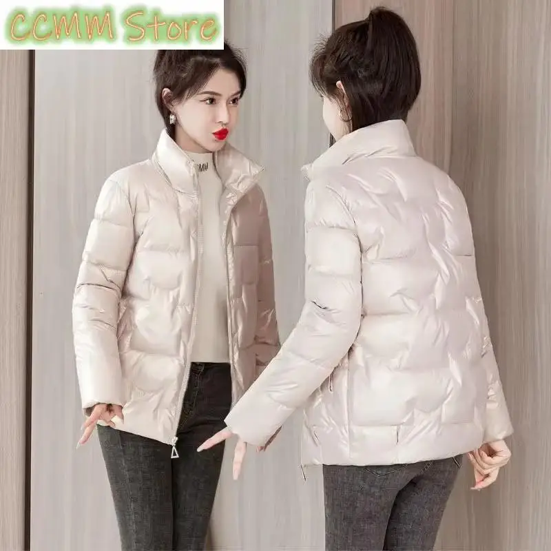 Female Short Cotton Coat Ladies Winter New Korean Loose Down Coat Women Parkas Slim Puffer Jacket Outwear Fashion Overcoat