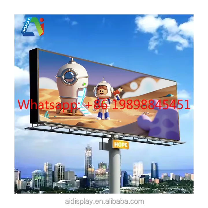 Pantalla LED Impermeable para Exteriores, Nuevas Ideas de Productos, Pantalla LED de Alta Calidad, Pantalla de Video para Publicidad Digital, Pantalla Fija R...