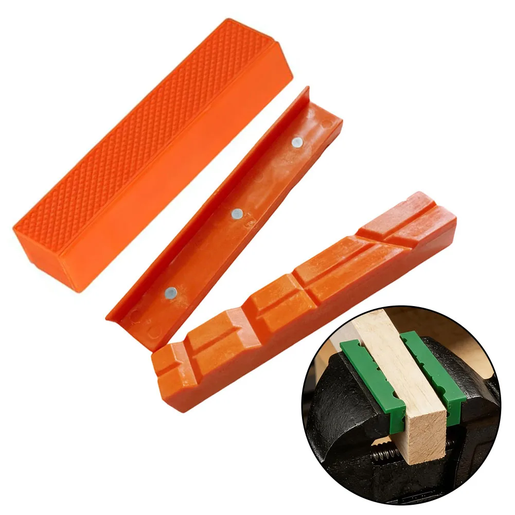 Magnetic Vise Jaw Pieces With Soft Rubber Grip For Wood And Metal Projects 4 5 6 Or 8 Inch Protective Strips For Bench Vice
