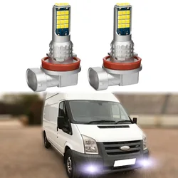 2pcs For Ford Transit MK7 2006-2012 Led Car Fog Lamp Front Fog Light Bulb Canbus
