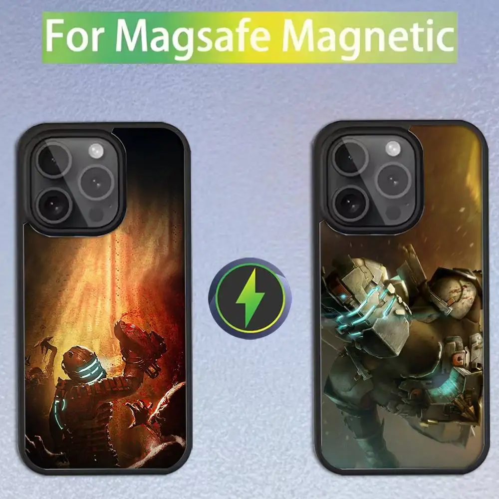 

Game Dead Space Phone Case For iPhone 16,15,14,13,12,11,Pro,Max,Plus,Mini,SE Magsafe Magnetic Wireless Charging