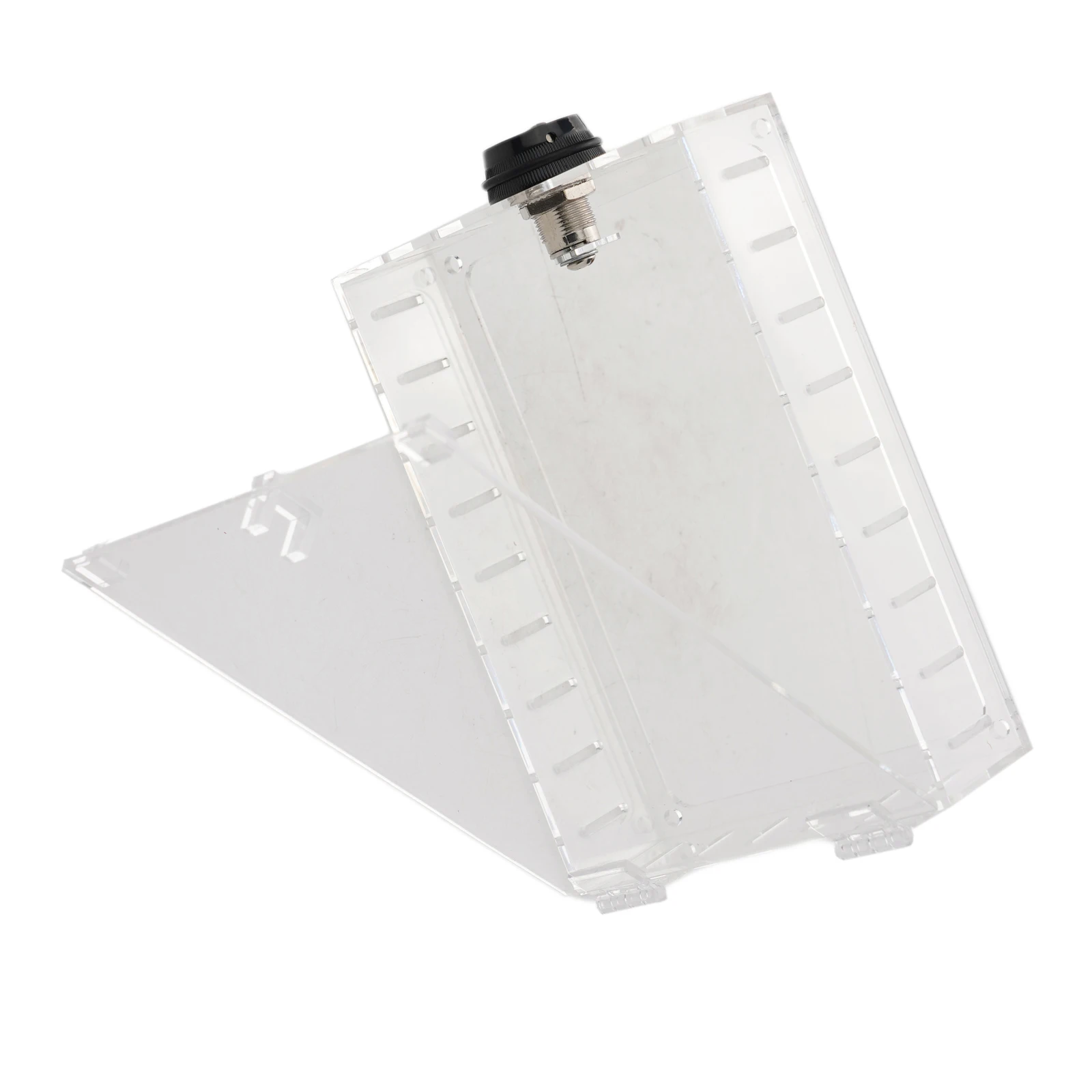 Adatto per la maggior parte dei termostati La cassetta di sicurezza del termostato in acrilico garantisce la sicurezza e l'integrità dei regolazioni della temperatura