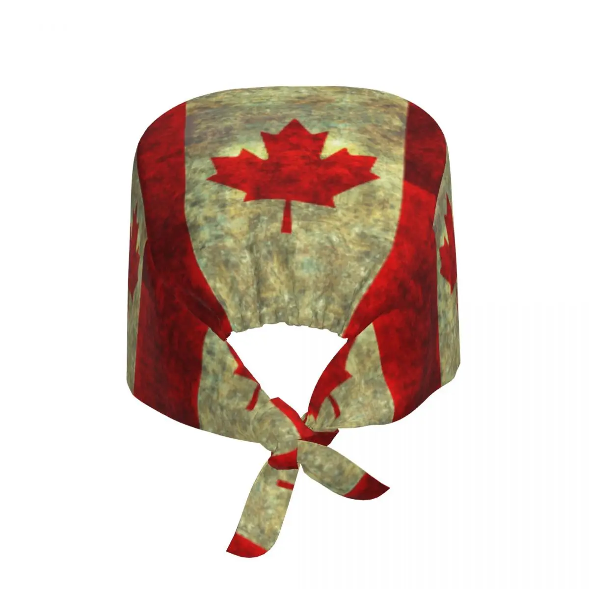 Flag Of Canada Cleaning Working Cap Cool Unisex Canadian In Heavy Grunge Scrub Cap Surgicals Hat Nurse Scrubs Hat For Dentist