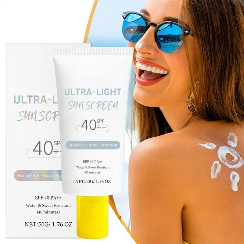 

Spf 40+ Anti Oxidant UV Oil-Control Concealer Nourishing High Sun Protection Isolation Cream Invisible Broad Spectrum Sunscreen