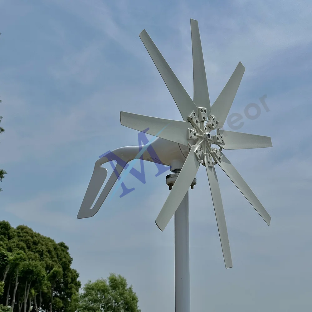 Imagem -05 - Gerador de Turbina Eólica com Controlador Mppt Sistema Off Grid Moinho de Energia Livre Uso Doméstico 1000w 12v 24v 48v Alta Eficiência