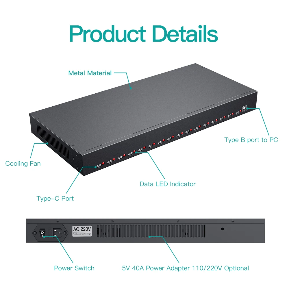 A-165C Sipolar 16 Port Usb c H - đánh giá và giá Usb Hub Type C