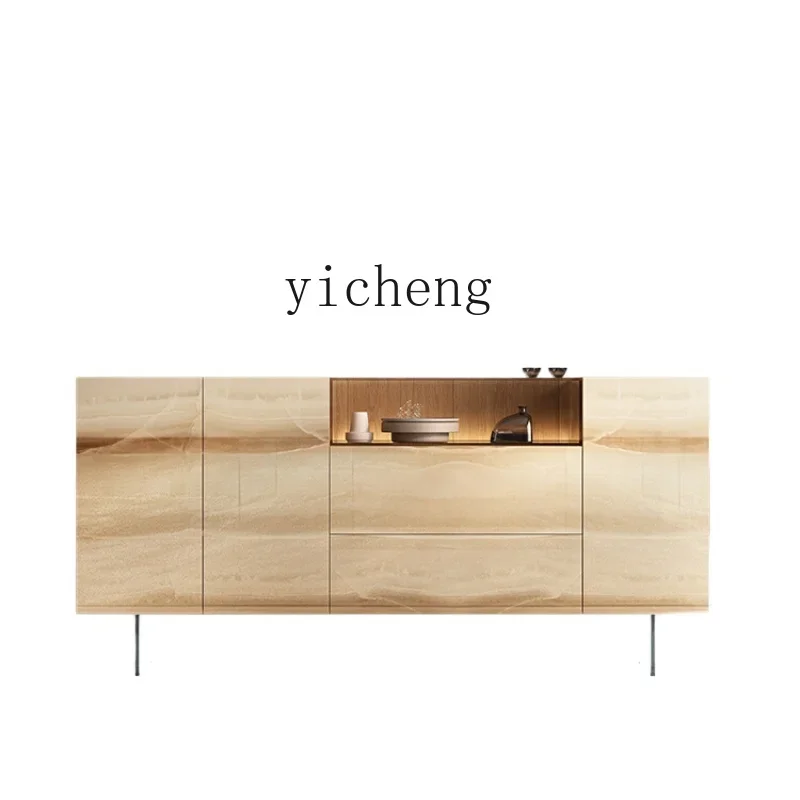 

light luxury high-end entrance cabinet modern simple acrylic dining side cabinet living room wall storage decorative cabinet