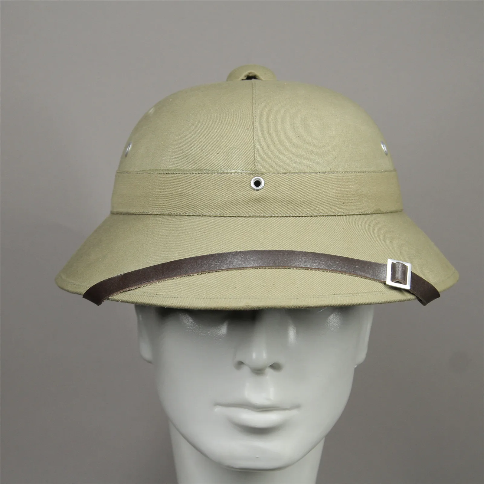 Outdoor Cloth Face Cool Helmet Cool Hat Adjustable Headband Helmet Style Earth Yellow Cotton Adventure Cock Hat