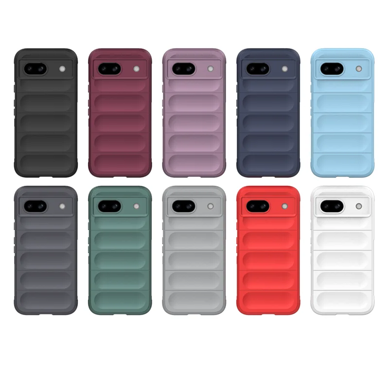 Para Google Pixel 8A Funda Google Pixel 8A Funda Coque silicona suave TPU amigable con la piel Protector de teléfono Pixel 8A