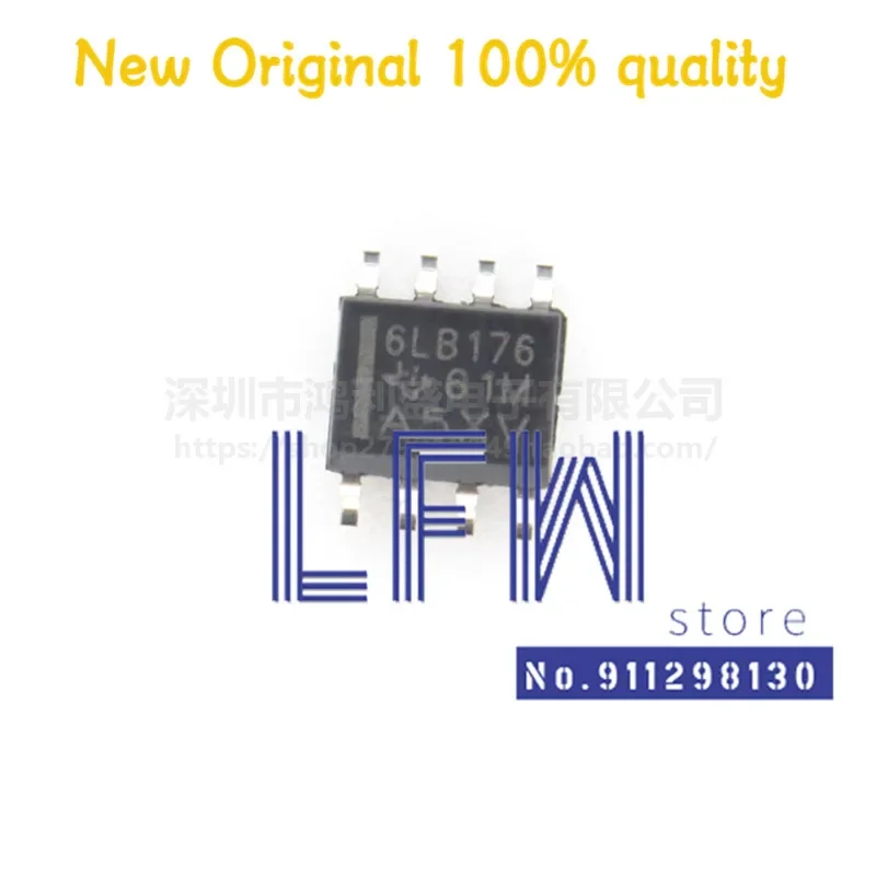 10pcs/lot SN65LBC176DR SN65LBC176D 65LBC176 LBC176 6LB176 SOIC-8 Chipset 100% New&Original In Stock