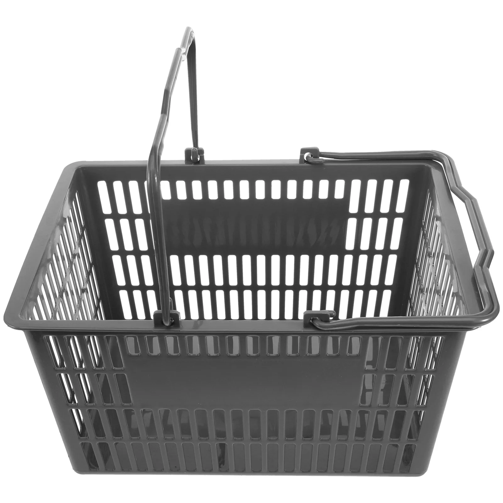 

Shopping Basket Large Size Pink Plastic Commercial Supermarket Snack Fruit Grocery Hollow Storage Baskets Sundries
