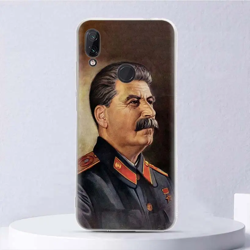 Russian Stalin Ussr Communism Soft Case For Xiaomi Mi 11 Lite 11i 12X 11T 10T 9T Pro Phone Cover 12 10 9 8 5X 6X Ultra Housing C