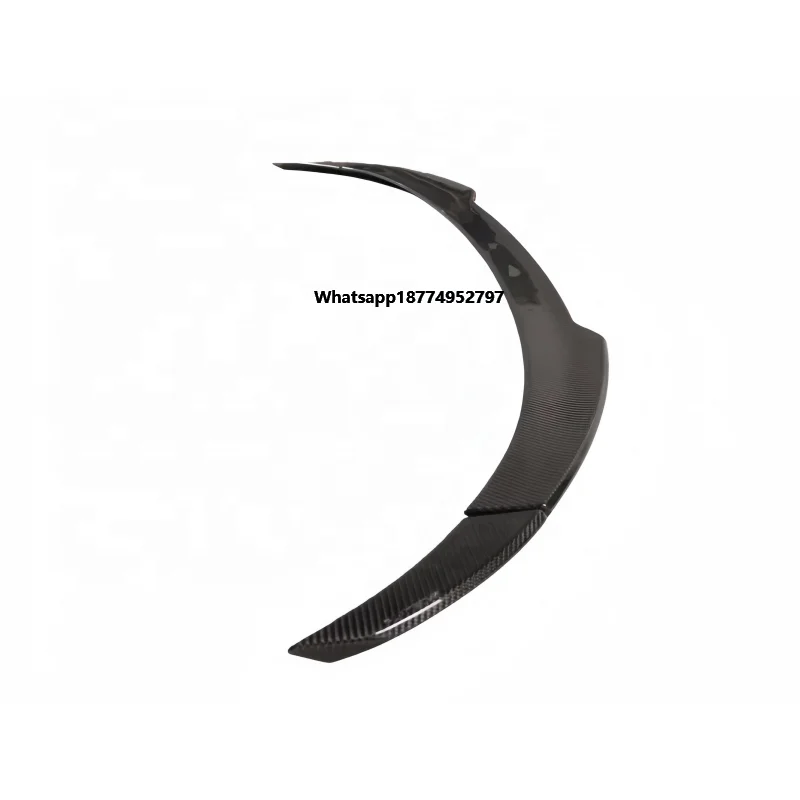 PK Style Dry Carbon Fiber Rear Spoiler Trunk Spoiler for  Coupe 9YB 9Y3 Carbon Fiber Spoiler