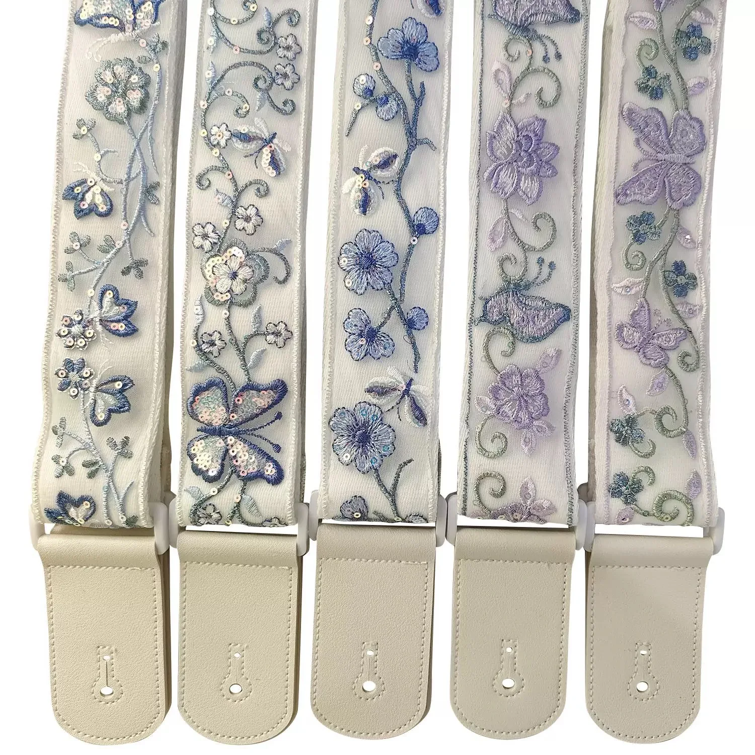 Guitar Strap for Electric & Acoustic Guitar, Adjustable Durable Lace Style Shoulder Strap, Guitar Accessories, Guitarist Strap